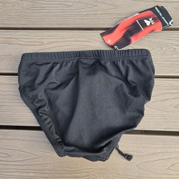 TYR Durafast Equinox Splice Swimwear Boy Blue Racer Brief Size 24 New - Picture 2 of 3